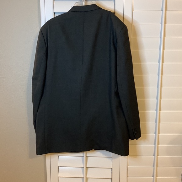 Kasper Suit Jacket & pants size 42L Dark gray 2 button closure - Picture 10 of 12